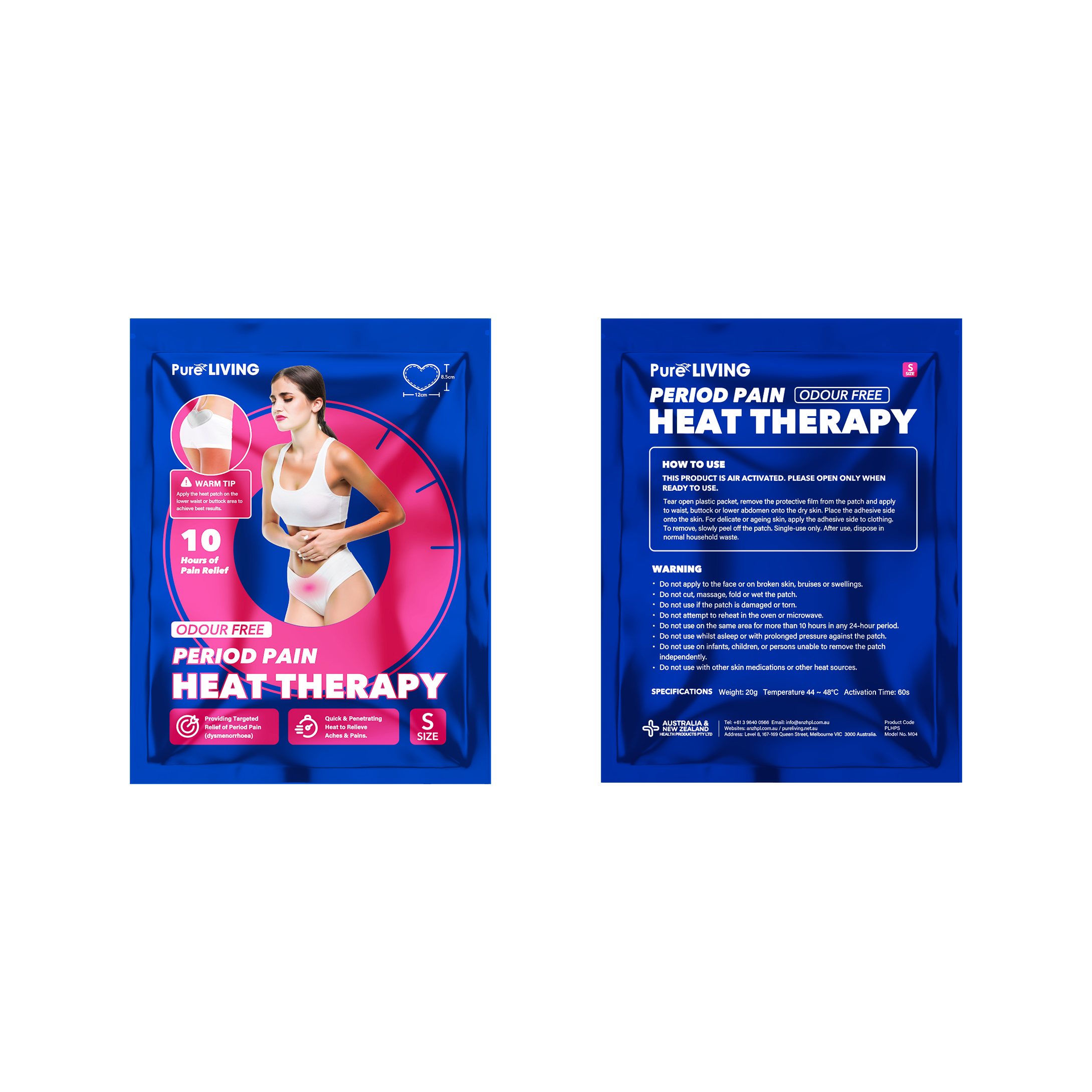 Period Pain Heat Therapy 3pc