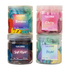 Colourful Hair Ties Set 50pc/box