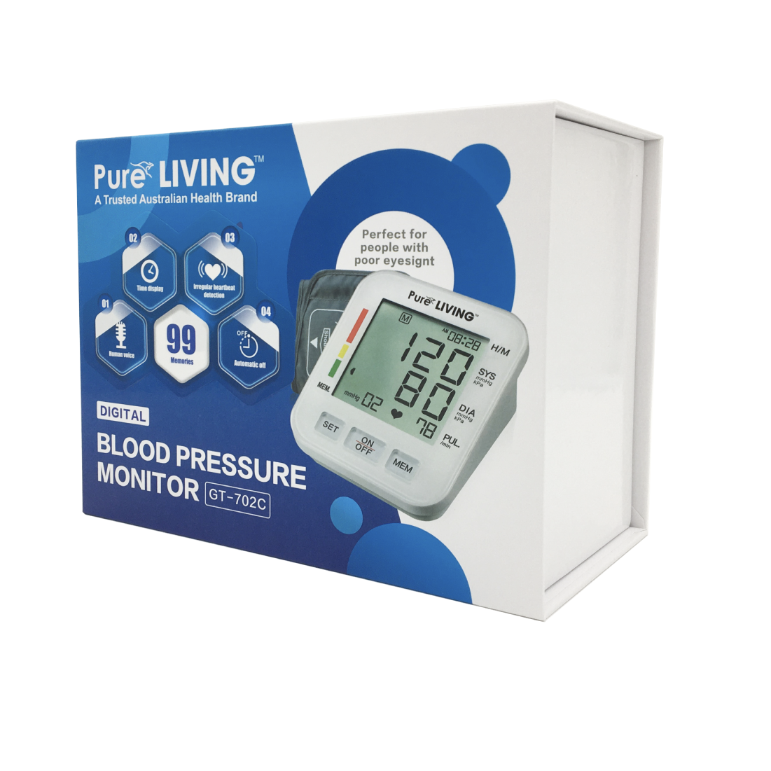 Blood Pressure Monitor GT-702C