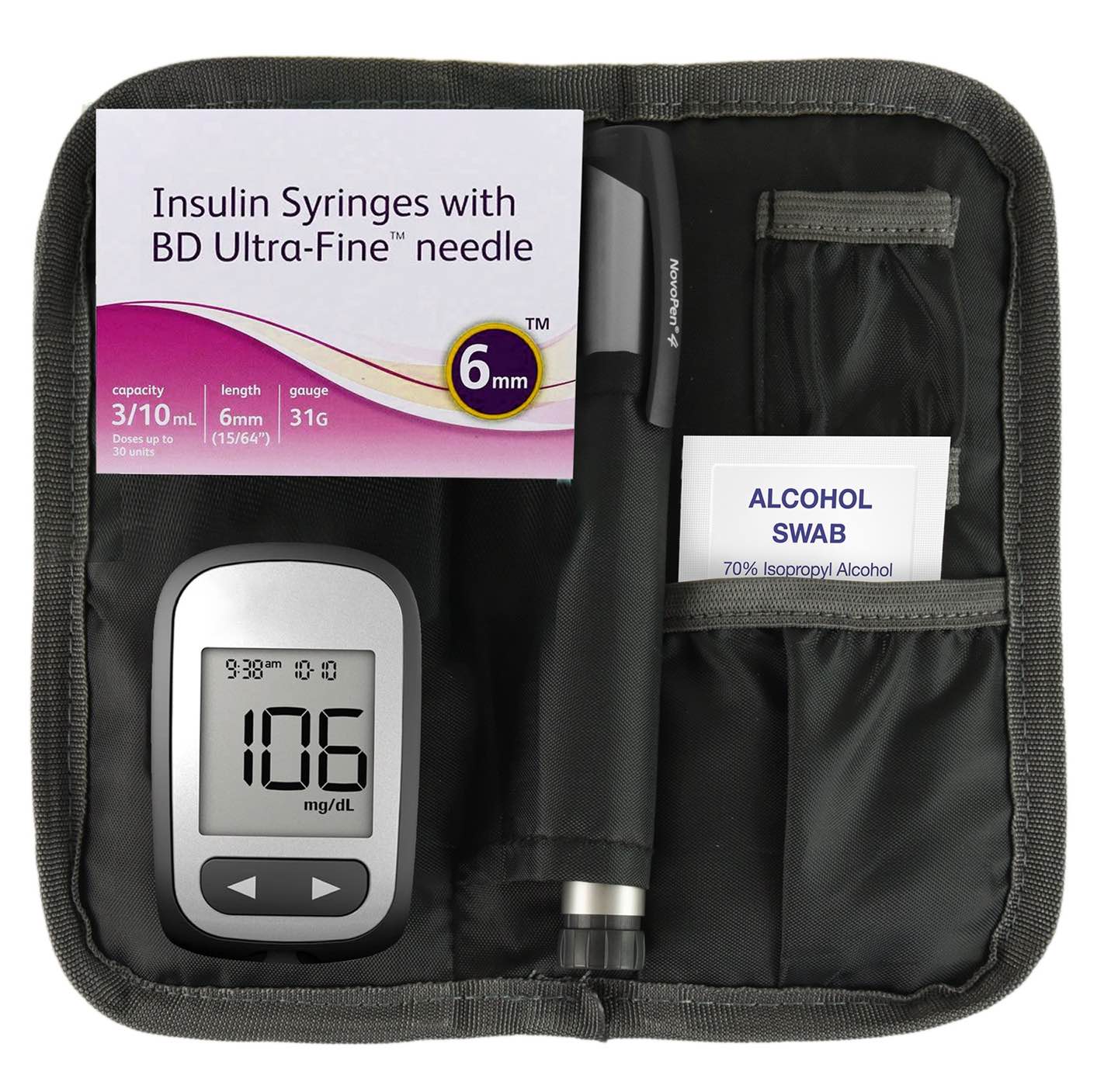 Insulin Organizer (With 2 Ice Bags)