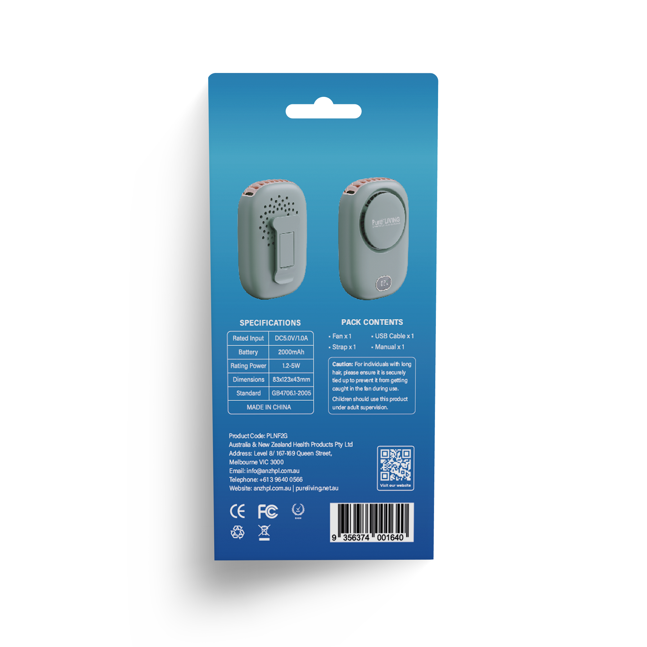 4 in 1 Portable Cooling Fan