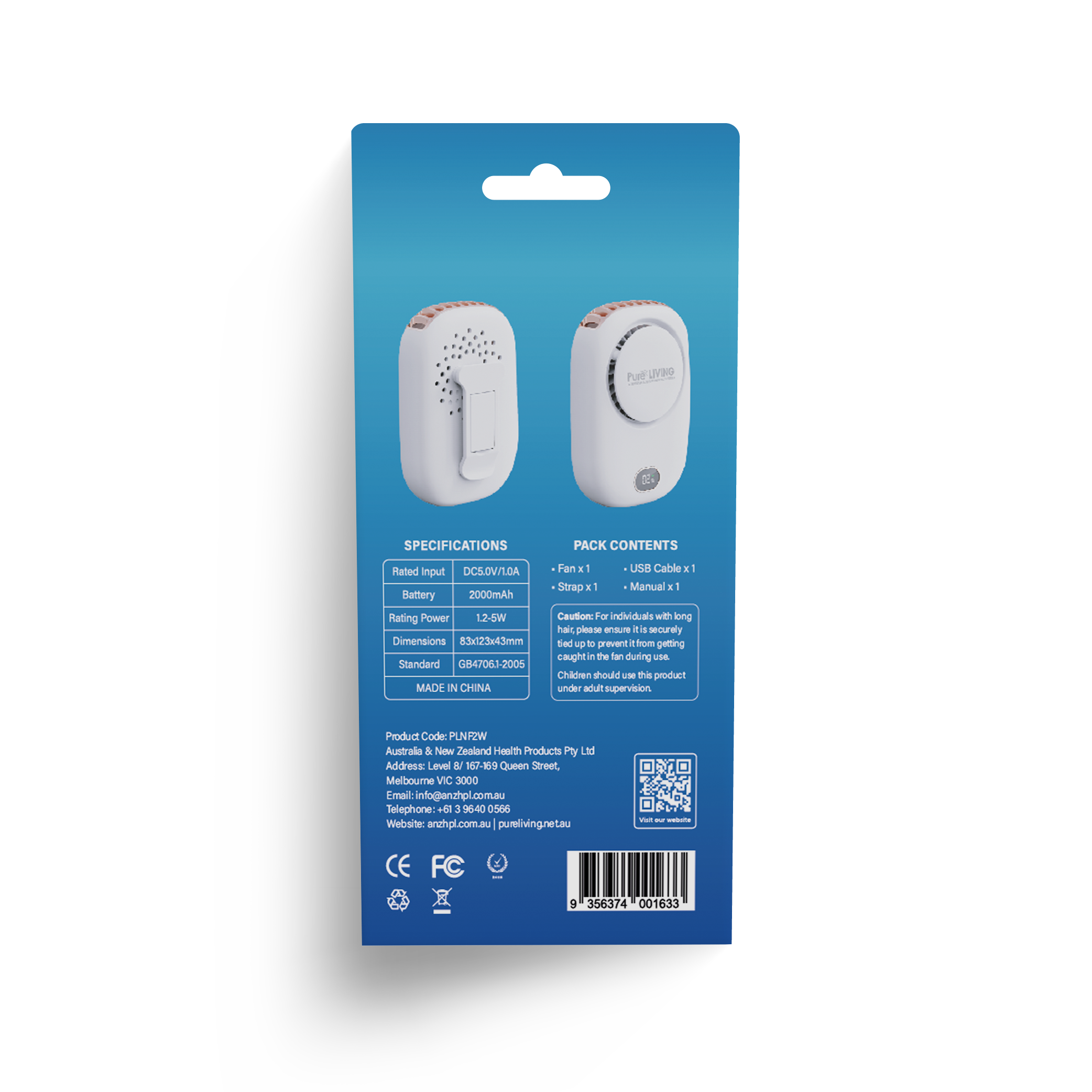 4 in 1 Portable Cooling Fan