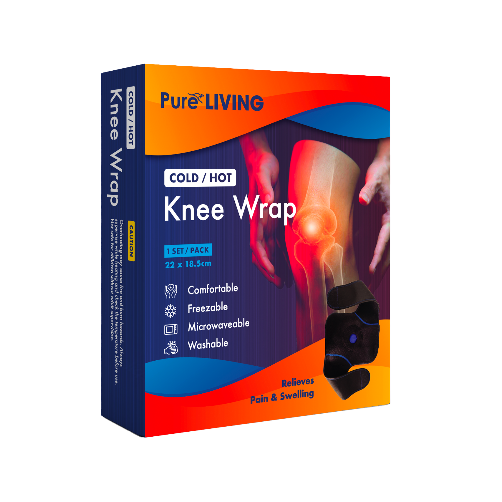 Cold/Hot Gel Knee Wrap