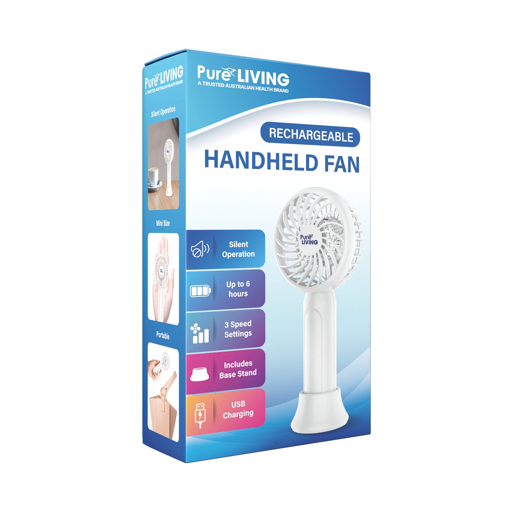 Rechargable Handhled Mini Fan