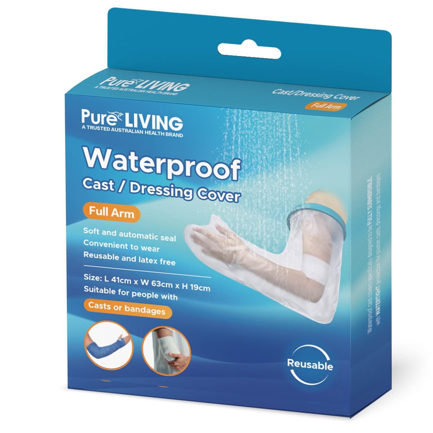 Waterproof Cast Cover ( hand / feet/ arm / leg )