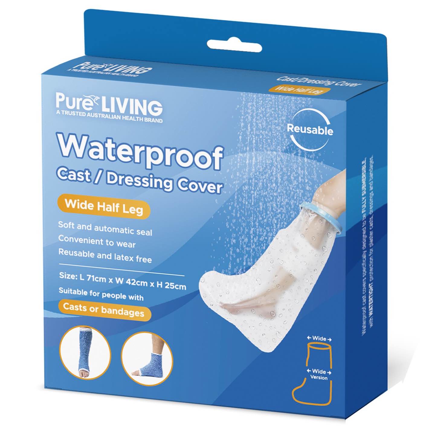 Waterproof Cast Cover ( hand / feet/ arm / leg )