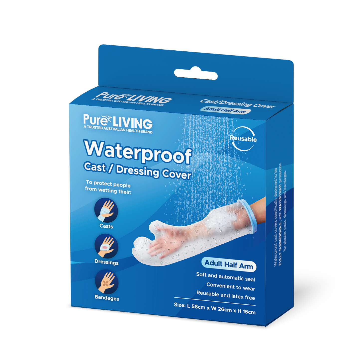Waterproof Cast Cover ( hand / feet/ arm / leg )