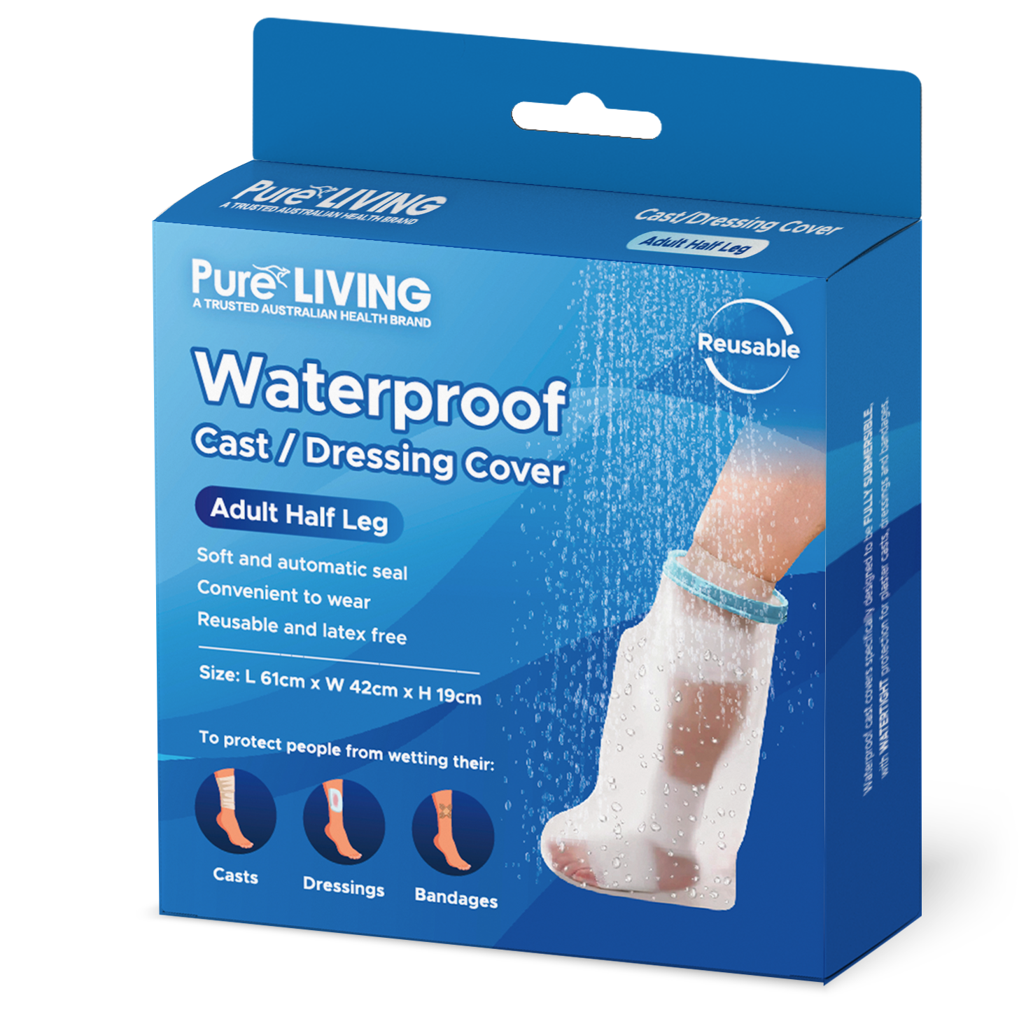 Waterproof Cast Cover ( hand / feet/ arm / leg )