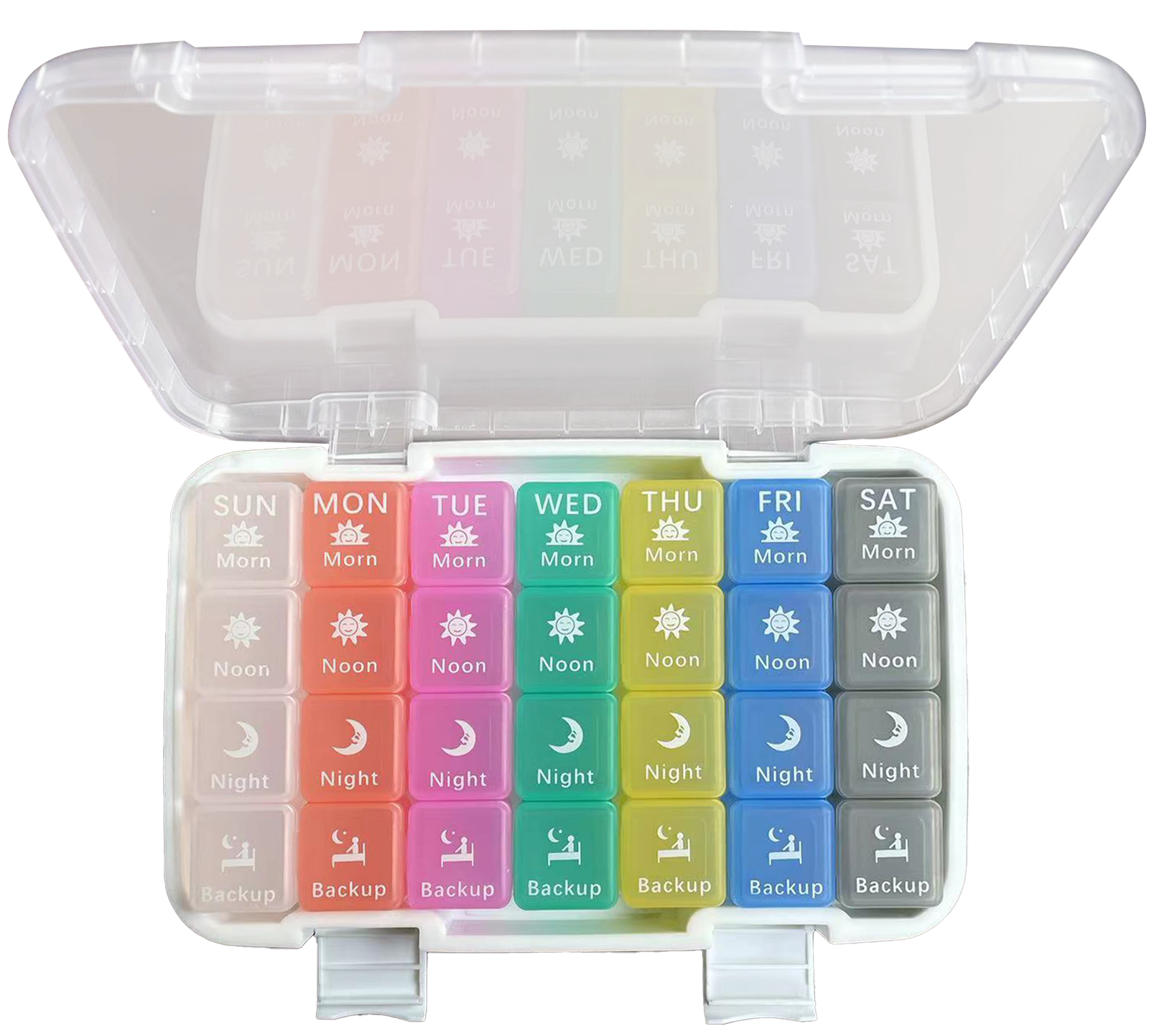 ABS Extra Large Weekly Pill Case
