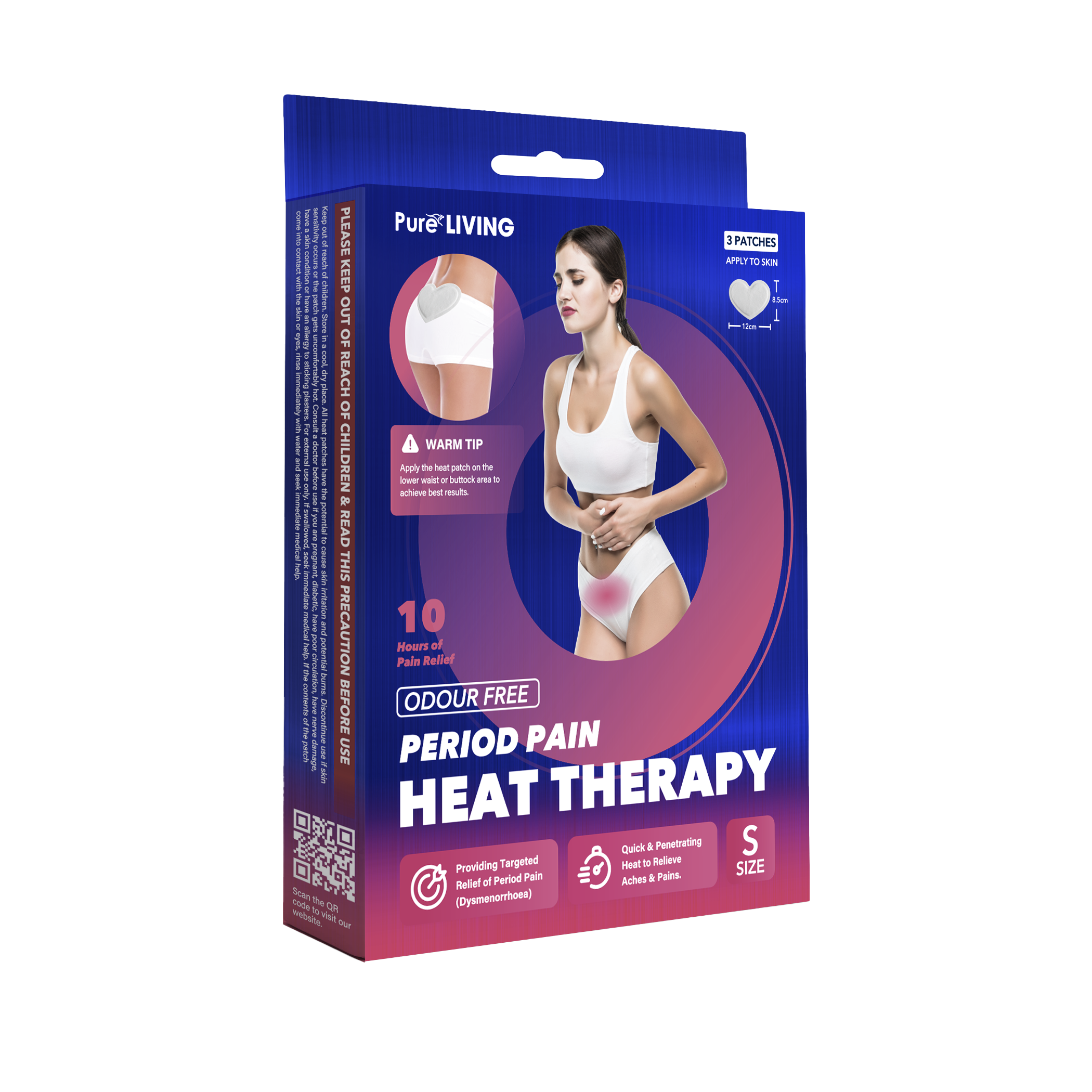 Period Pain Heat Therapy 3pc