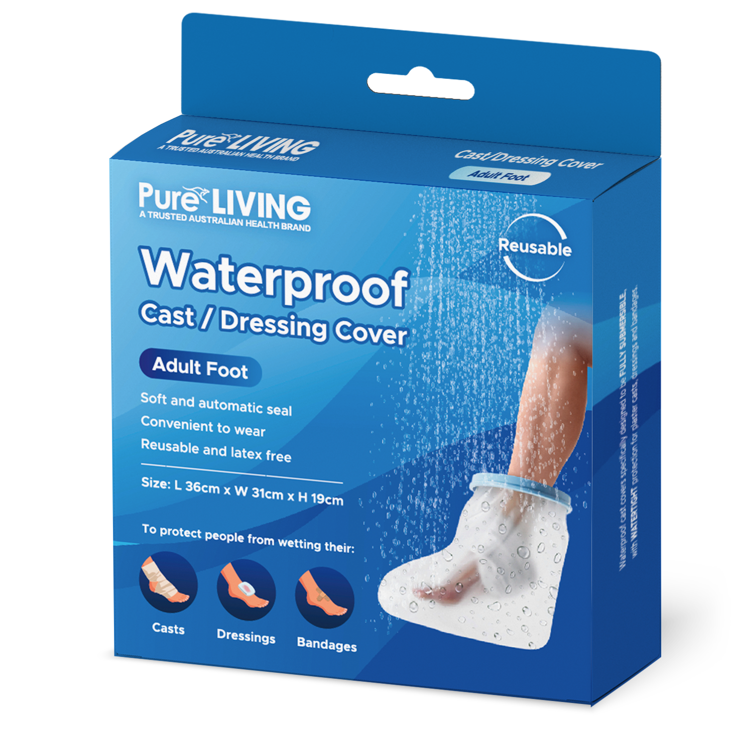 Waterproof Cast Cover ( hand / feet/ arm / leg )